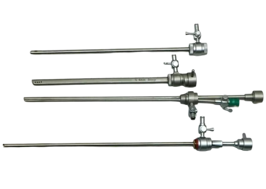 Hysteroscope Bettocchi Operative Diagnostic Double Channel Sheath Set 4mm 320mm