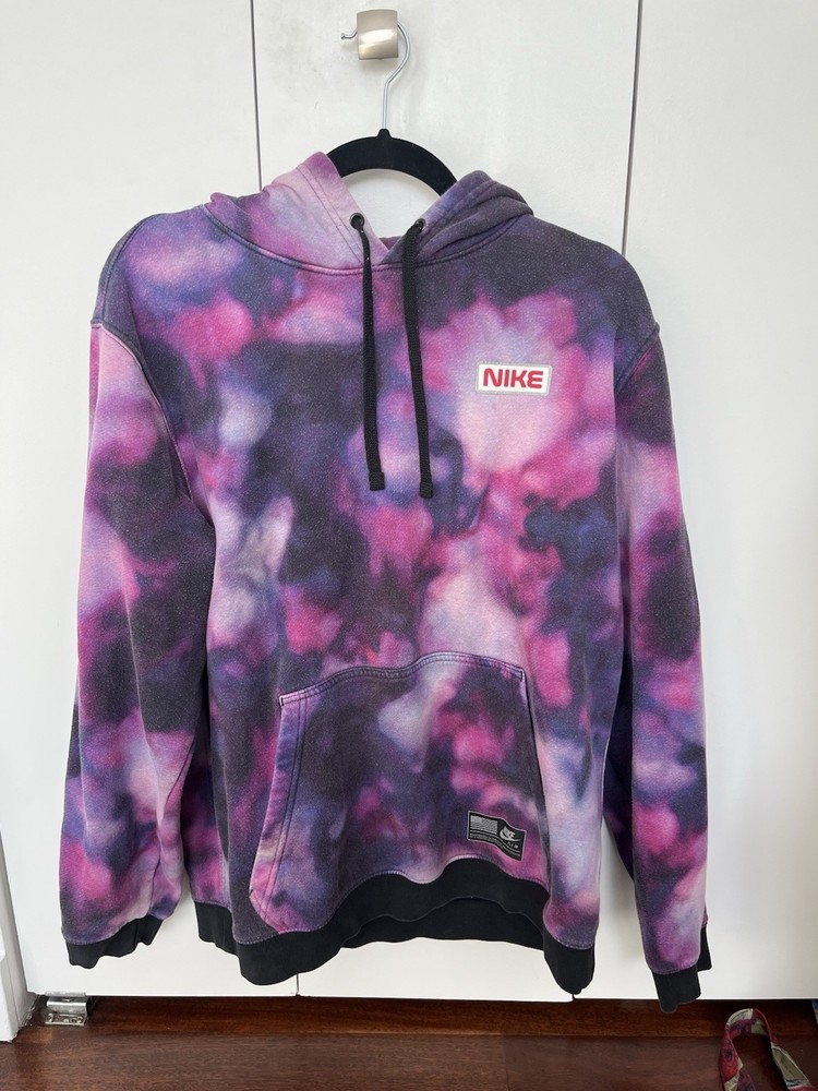 NIKE x NASA Limited Edition Official Stargazer Club Galaxy Tie-Dye Sweatshirt