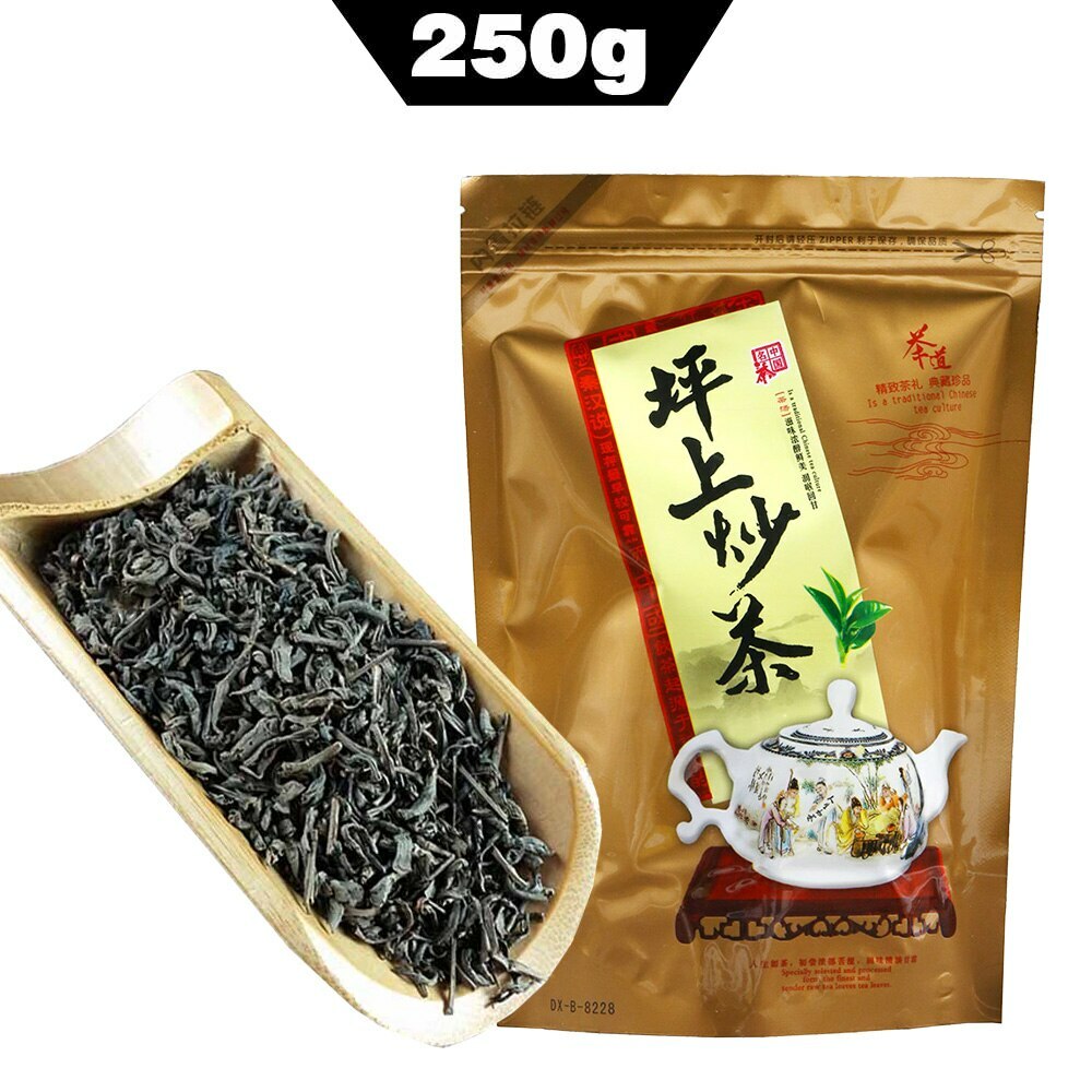 Handmade Fried Tea Pingshang Strong Aroma Traditional Flavor 250g/8.8oz