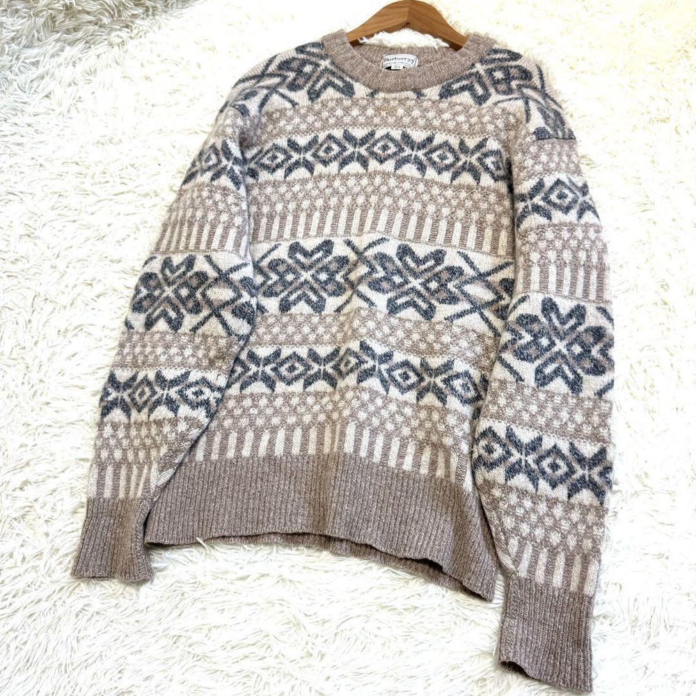 Burberry knit sweater Men's Fashion from Japan