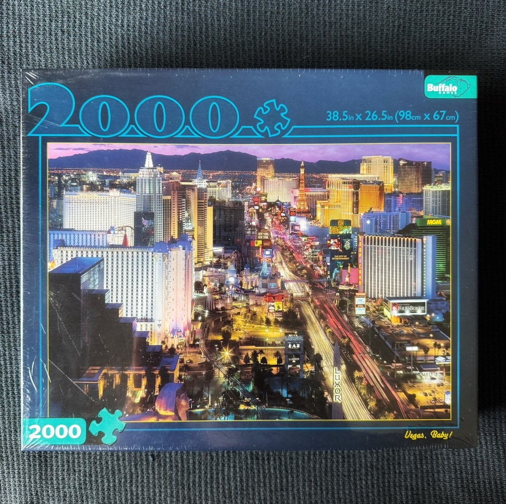 Buffalo Games 2000 Piece Jigsaw Puzzle of CINQUE TERRE ITALY New & Unopened