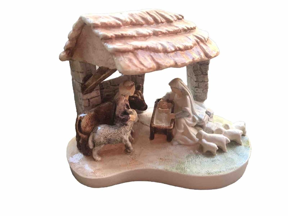 Vintage Sebastian Miniature Nativity Figurine 1961