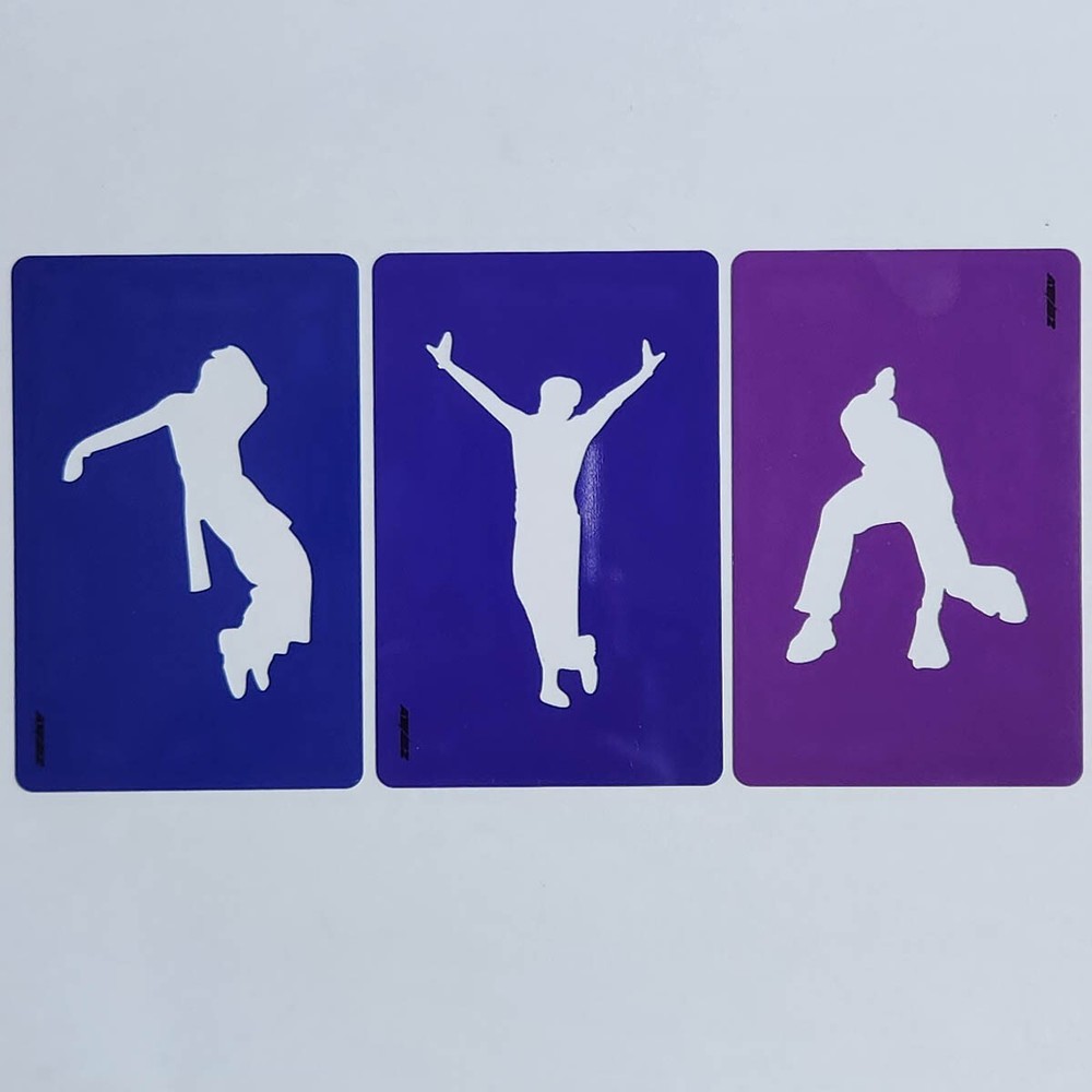 Yun Ho Official Action card 3 Version Set Ateez The World Ep.2 Outlaw Kpop