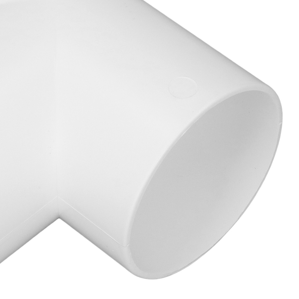 3 Way Duct Connector Corrosion Resistant PVC T Shape Pipe Splitter For Venti NIC