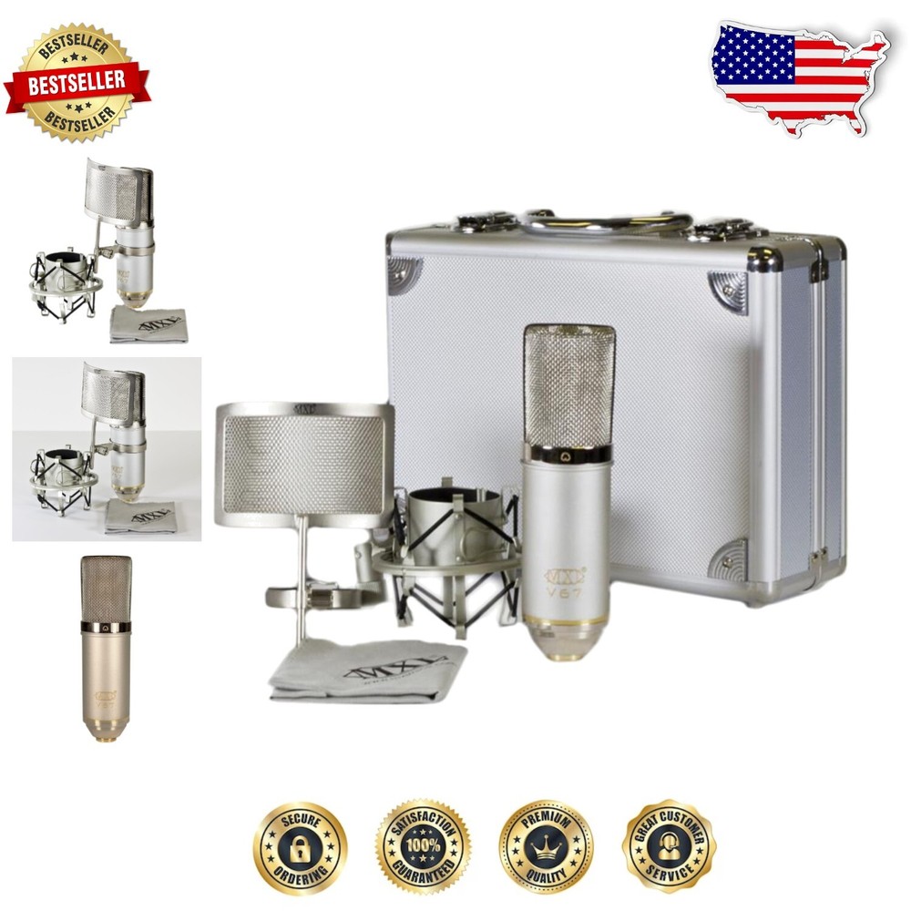 Premium V67G HE Mic for Crystal Clear Vocals in Singing & Streaming