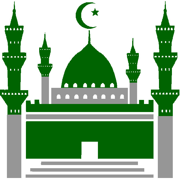 30 Custom Green Islam Art Personalized Address Labels