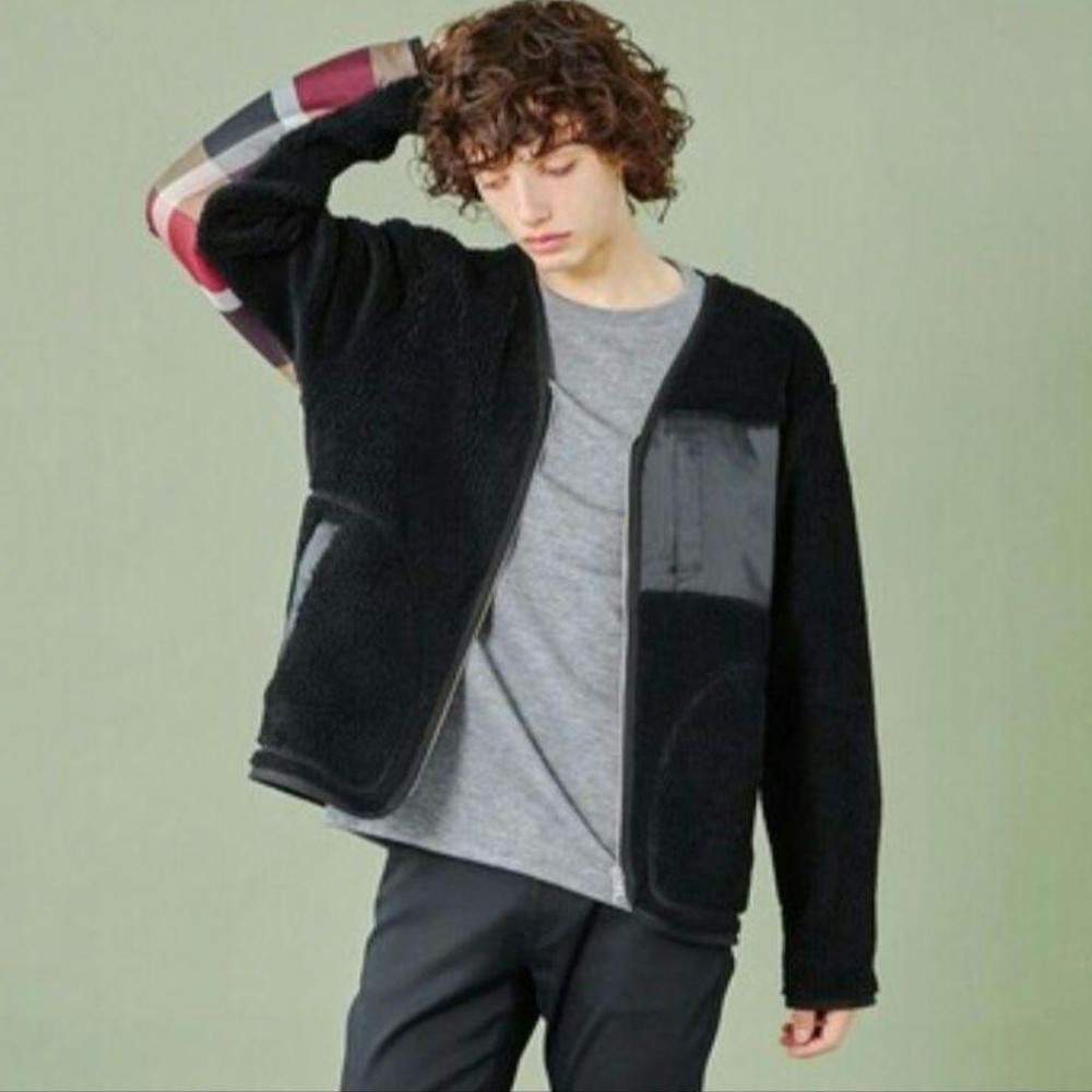 Black Label Crestbridge cardigan Men's Fashion from Japan