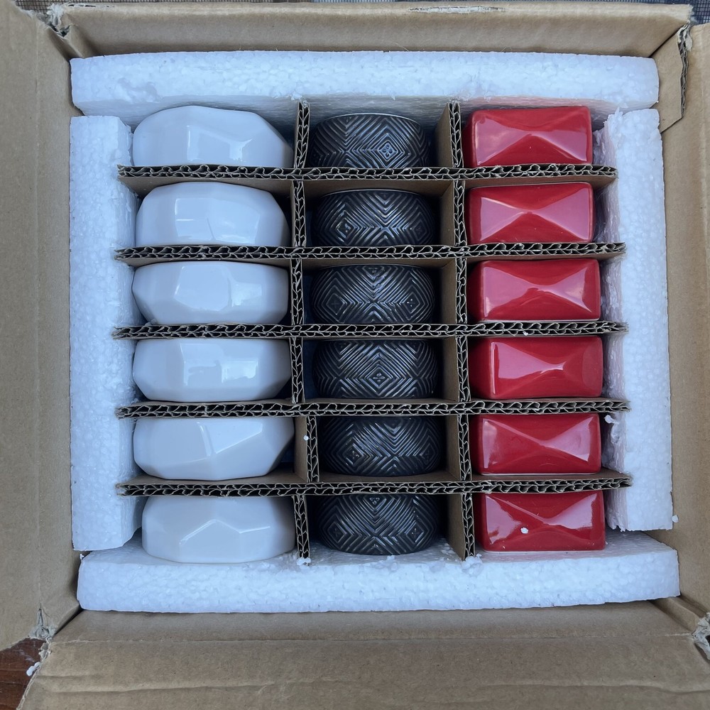 Kroger 18-Count Assorted Shape Color Votive Tealight Holder