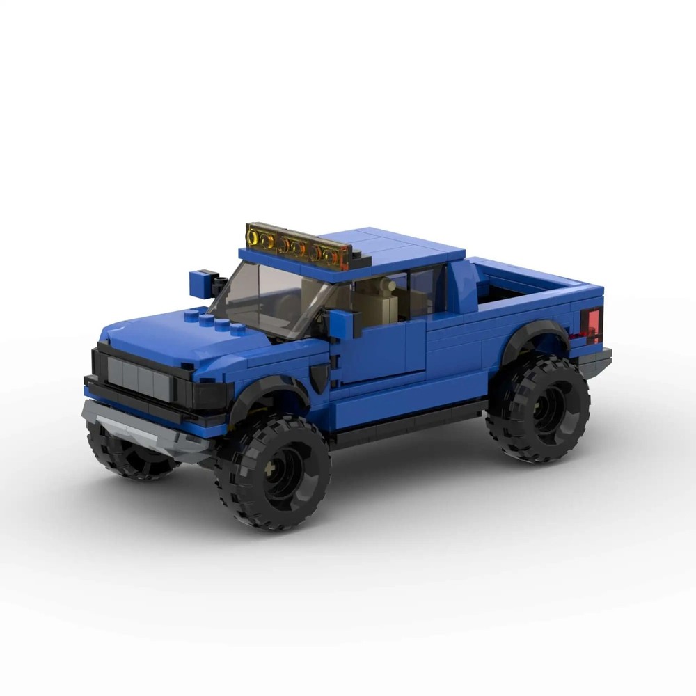 MOC LEGO Ford Raptor Pickup Truck Speed Champions Set Ideal Gift for Car Enthusiasts