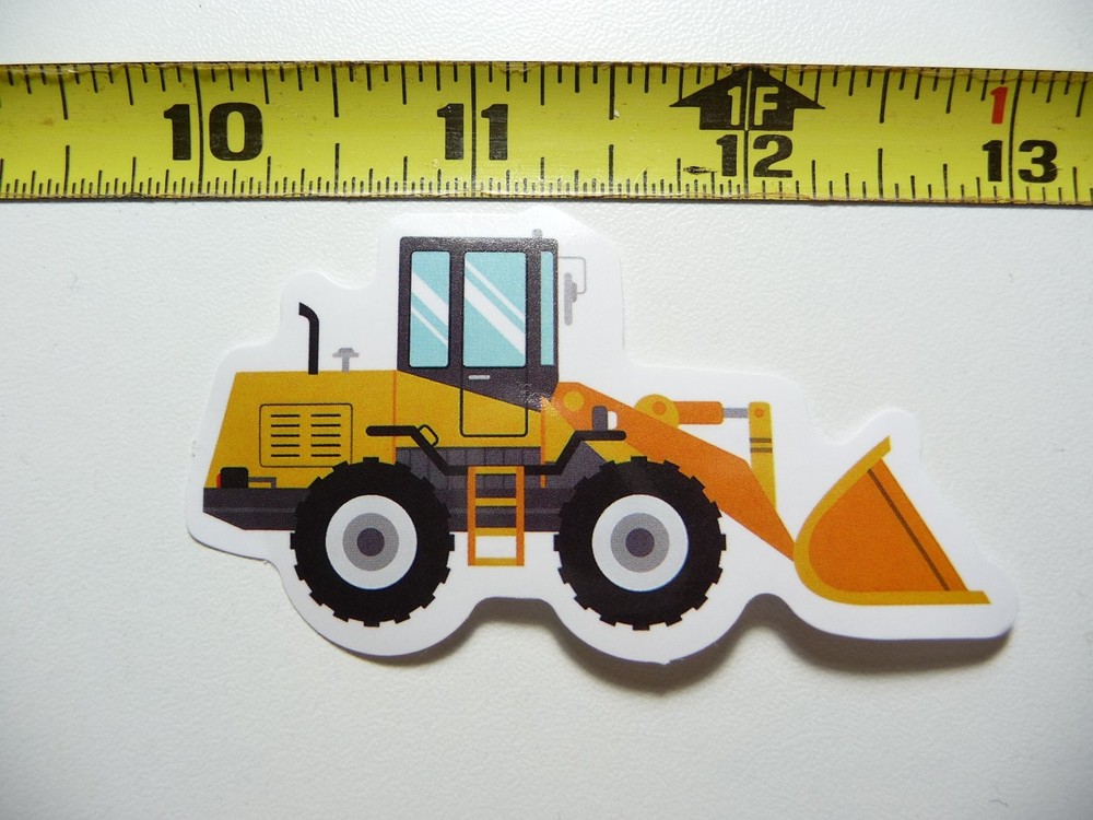 Heavy Equipment Front End Loader Sticker for Construction Machinery