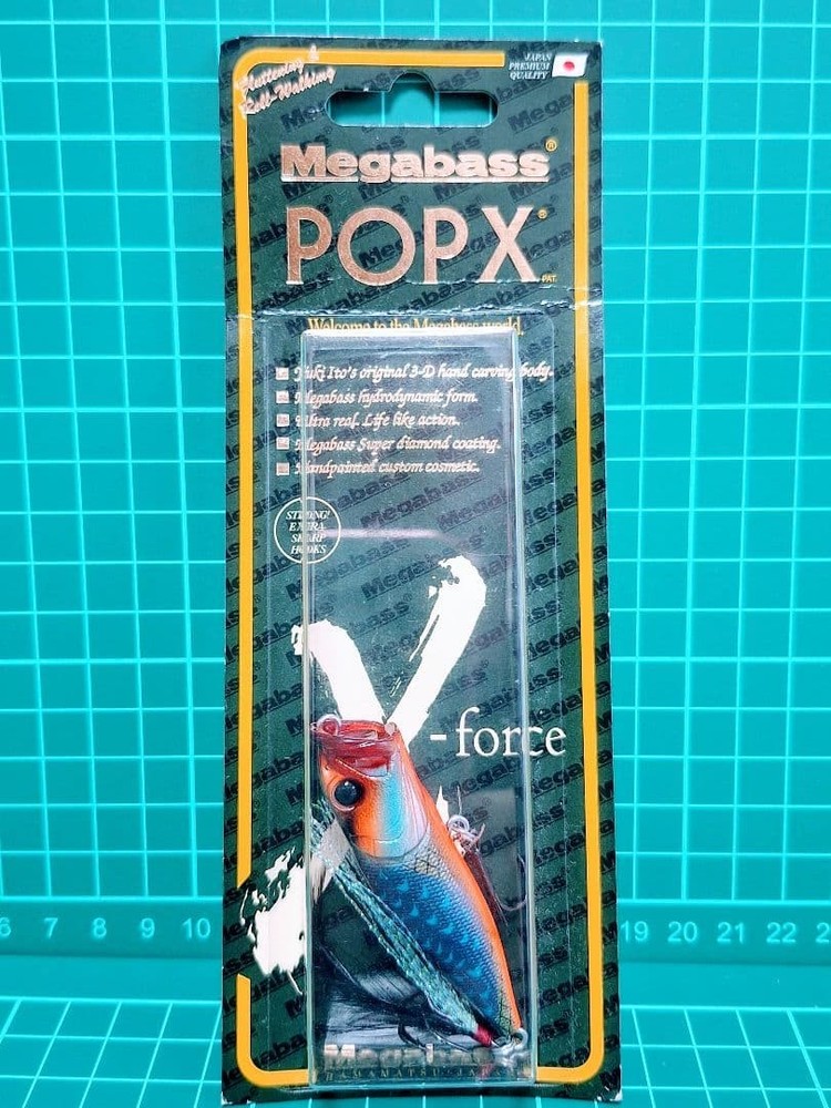 Megabass PopX Unused Limited Eto Color Tern Topwater Plug