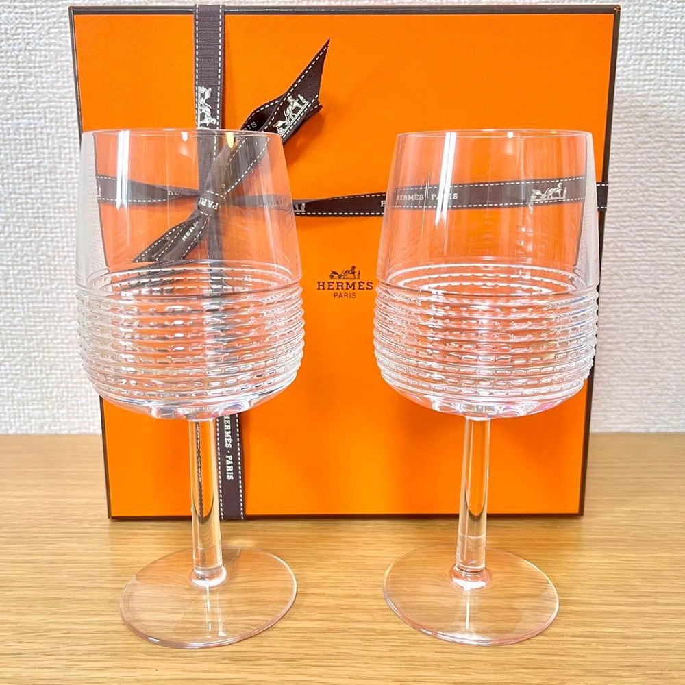 Hermès Interval wine glasses crystal Set Glass tableware mzmr