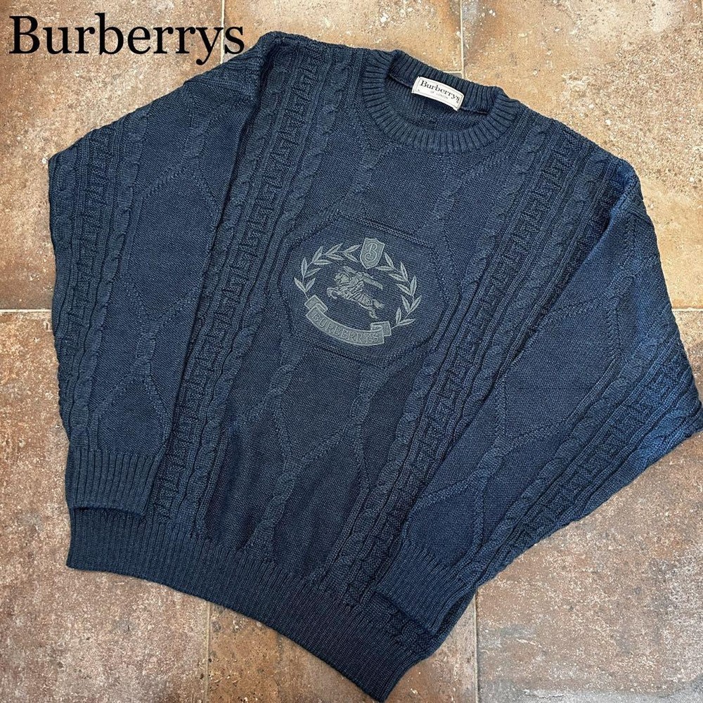 Burberry knit sweater Men's Fashion from Japan