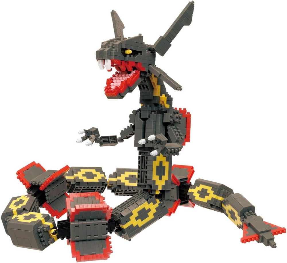 Presale Nanoblock Pokemon Black Rayquaza Extreme DX Hobby Toy Japan New-image