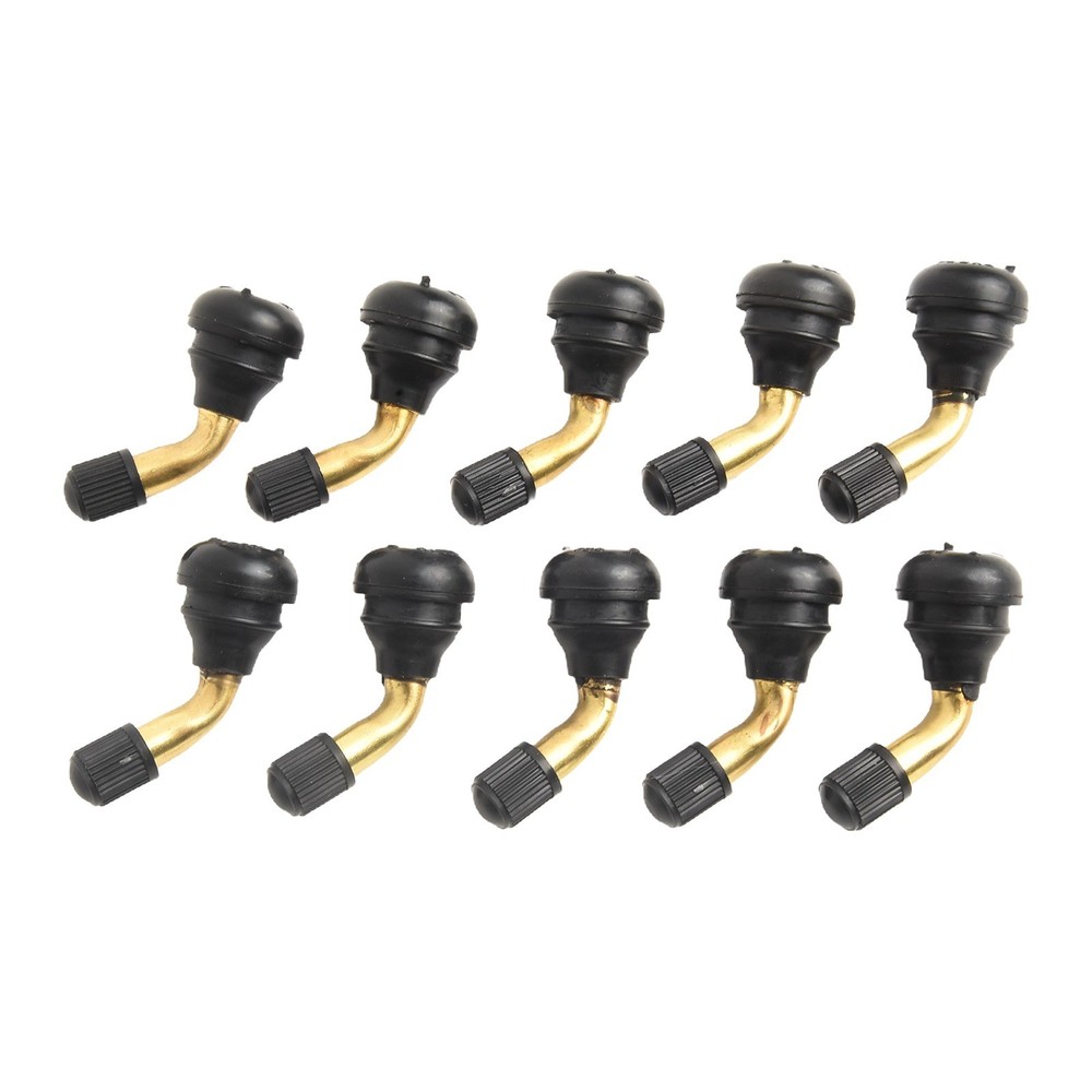 10pcs High-Quality Tubeless Valve Stems for Moped Scooter Motorcycle Tires