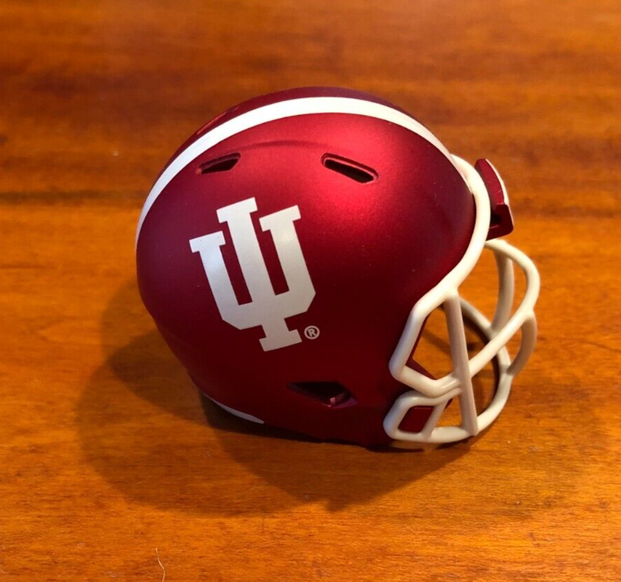 Indiana Hoosiers new Riddell speed pocket pro helmet NCAA Big Ten 10 chrome