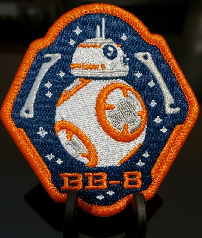 Star Wars Iron On Patch BB-8 droid