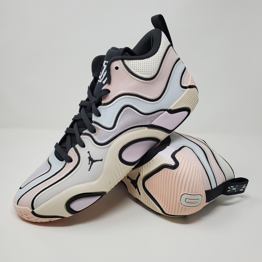 Jordan Tatum 3 Sidewalk Chalk Men's Size 11.5 FZ6598-008 Basketball Shoes