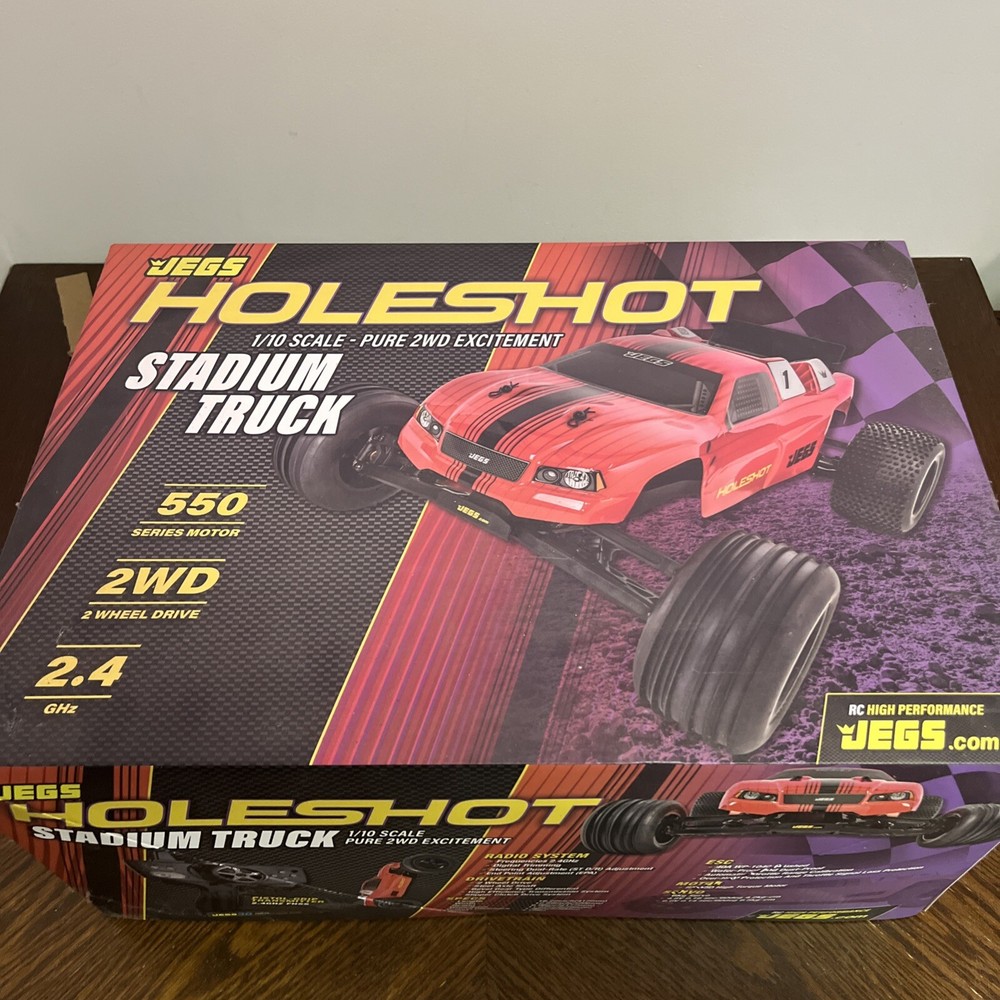 NEW JEGS Holeshot RC Stadium Truck 1/10 2WD Buggy Chassis RTR Brushed! NIB!!