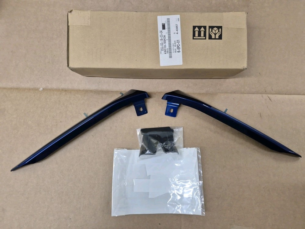 Nissan Leaf Mk2 2018- ZE1E Genuine Front Bumper Spoiler Kit K60105SK0A New OEM