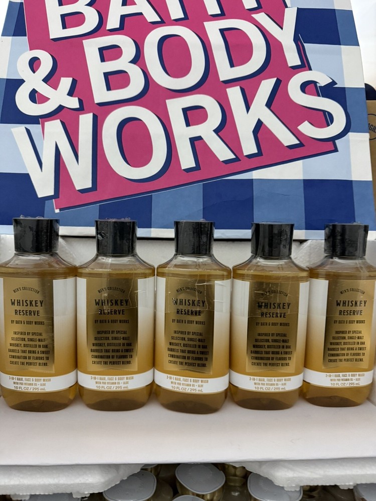 Discover the 5 New Whiskey Reserve Hair Face Body Wash for Men in the Bath & Body Works Collection – Ultimate Grooming Essential