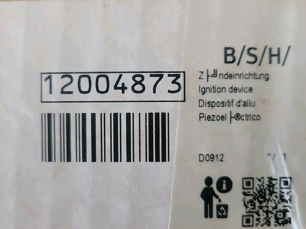 Bosch 12004873 Range/Cooktop Spark Module Ignition Device 5-Point 120V 50/60Hz