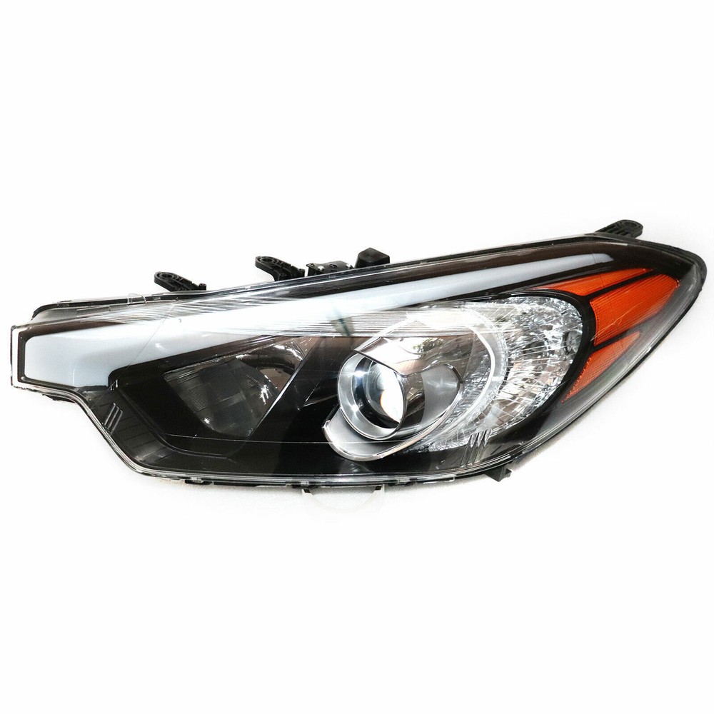 Fit For 2014-2016 KIA Forte Forte5 Headlight Halogen Driver Left Side Front Lamp