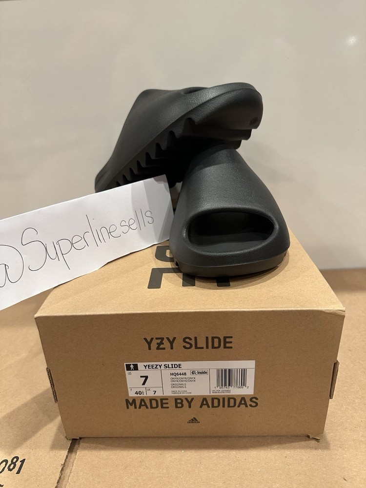 Adidas Yeezy Slide Onyx Size 7 (100% AUTHENTIC | BRAND NEW | FAST SHIPPING)
