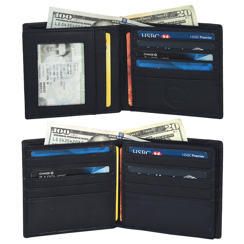 Christmas Gift Sale - Genuine Leather Men's Wallet with 18 Card Slots-image