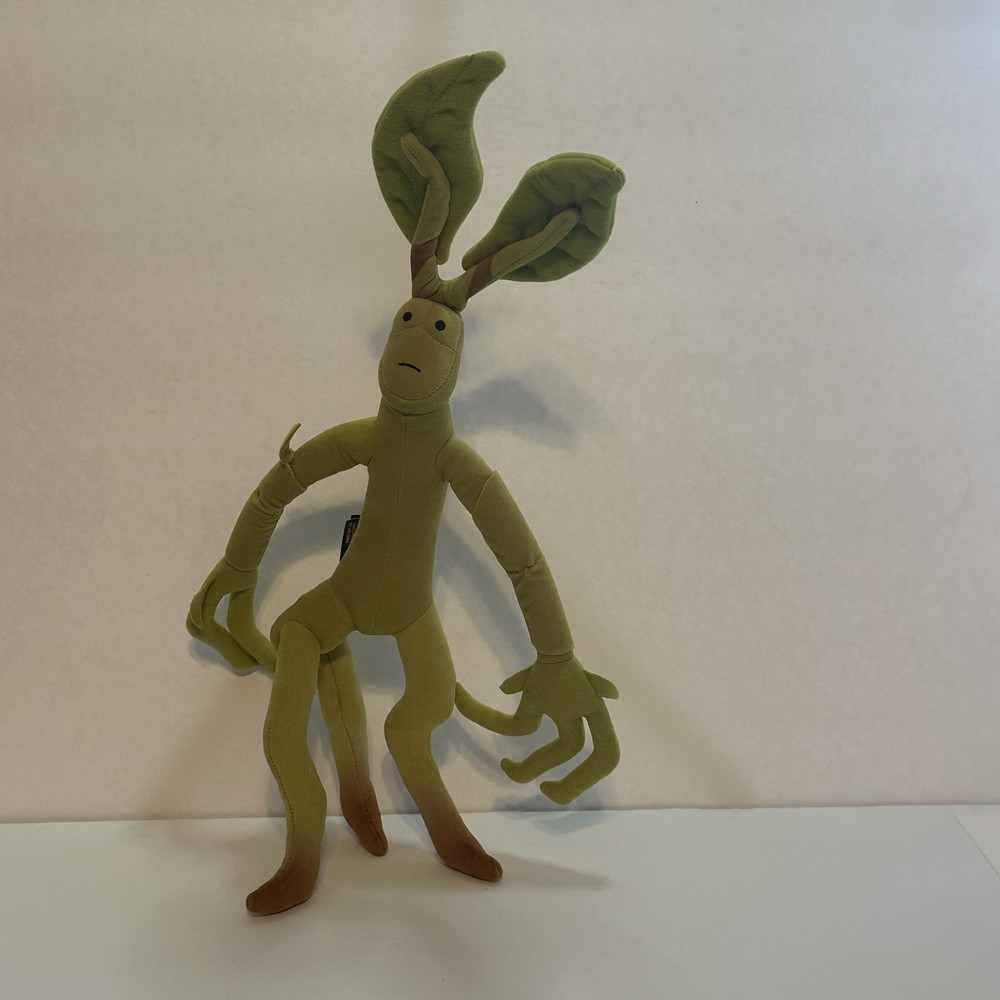 15-Inch Green Bowtruckle Plush from Fantastic Beasts The Noble Collection