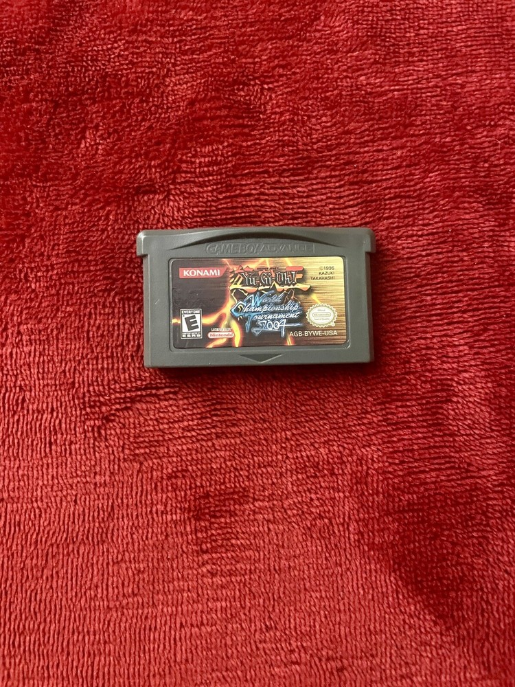 Authentic YuGiOh World Championship Tournament 2004 for Game Boy Advance GBA