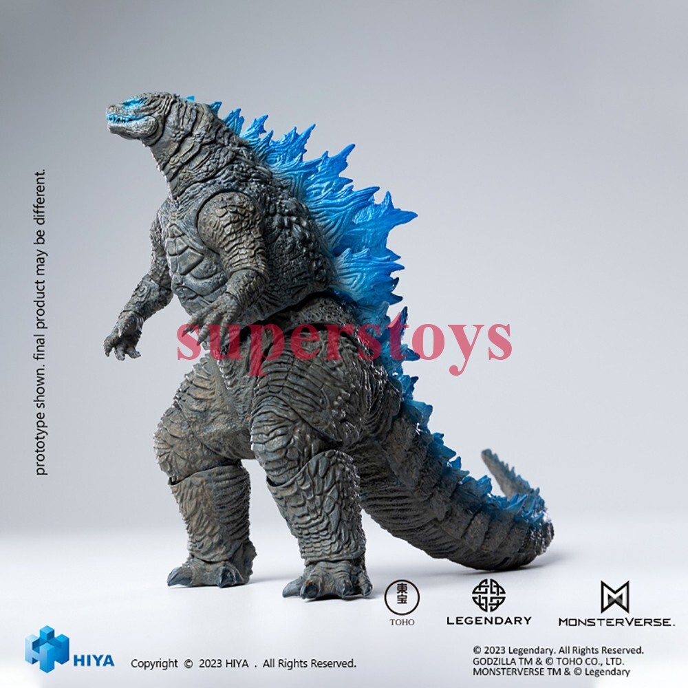 Presale HIYA EBG0070 Godzilla vs. Kong Heat Ray Ver. 18cm Action Figure Model-image