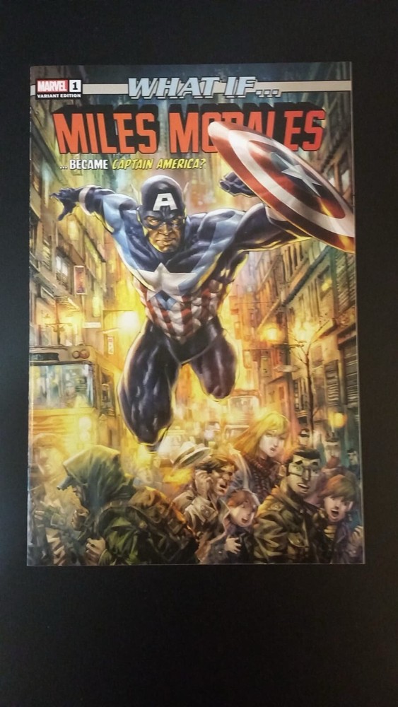 Miles Morales Captain America #1 NM Alan Quah Variant Near Mint
