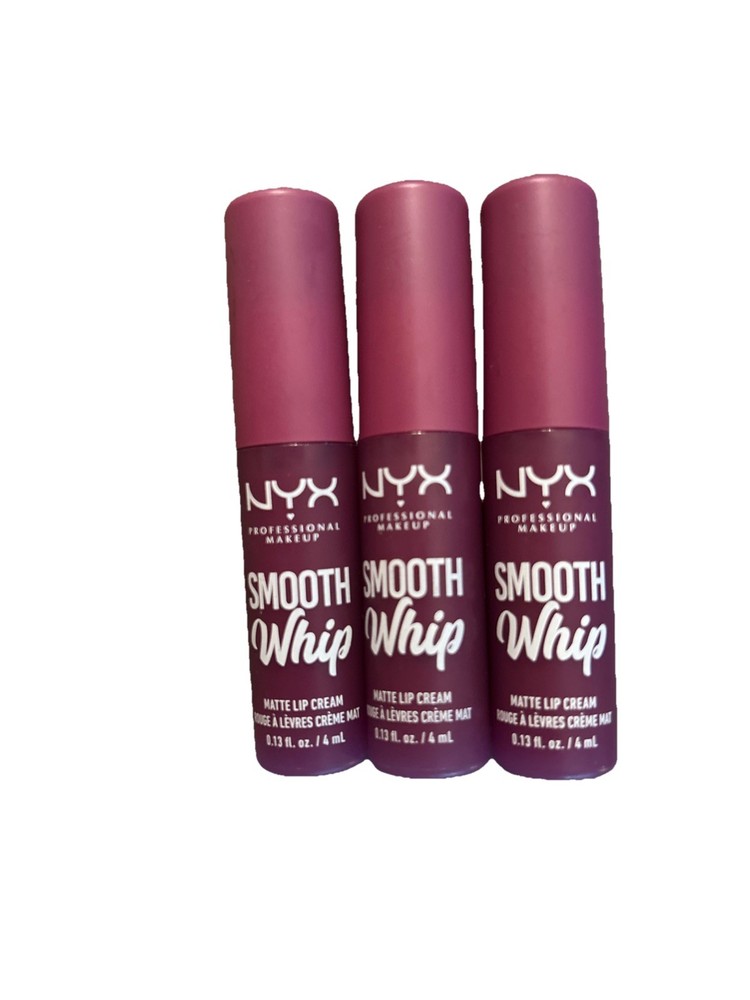 NYX Smooth Whip Matte Lip Cream 3-Pack in Snuggle Sesh