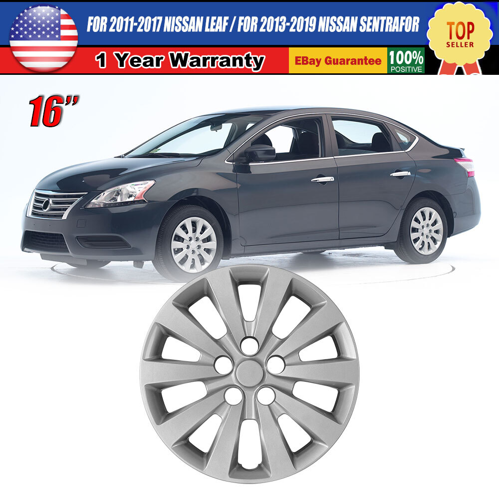 2013-2019 Nissan Sentra 16 Inch Full Rim Snap On Wheel Cover Hubcap 1pc