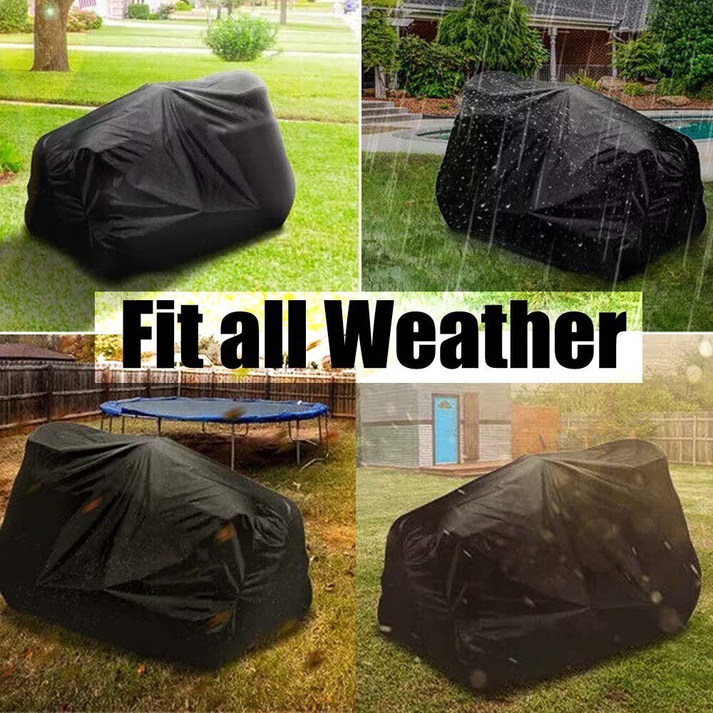Riding Lawn Tractor Mower Cover Waterproof UV Protector Heavy Duty Fits 72
