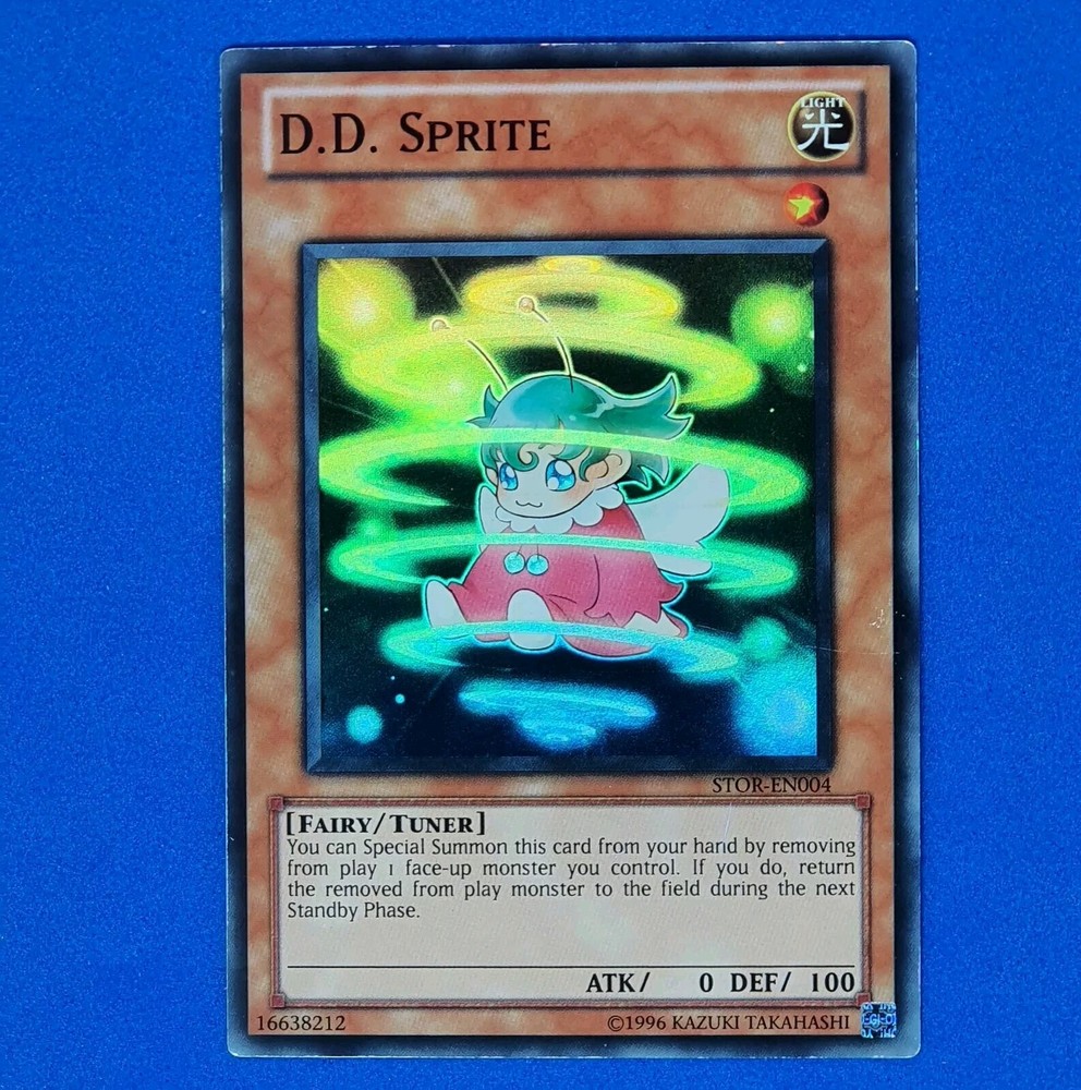 D.D. Sprite Card STOR-EN004 Super Rare Unlimited Yugioh TCG