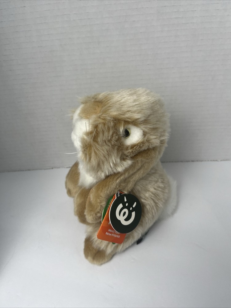 Living Nature Naturli Bunny 8” Easter Rabbit Realistic Stuffed Toy