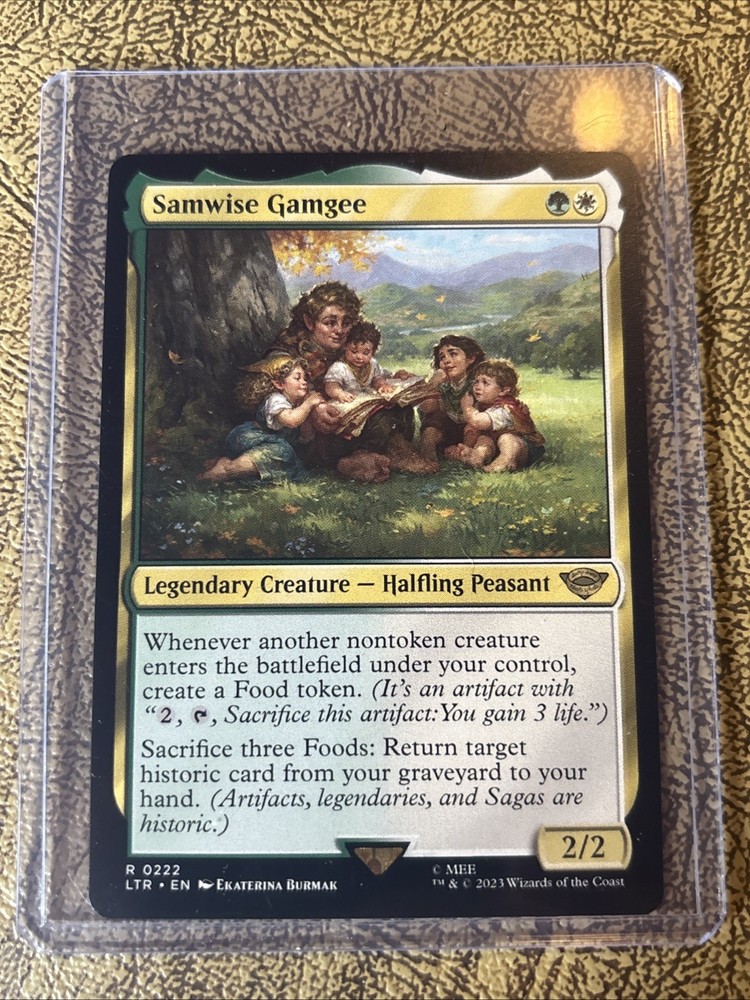 Samwise Gamgee Universes Beyond: the Lord of the Rings: Tales of Middle-Earth Foil