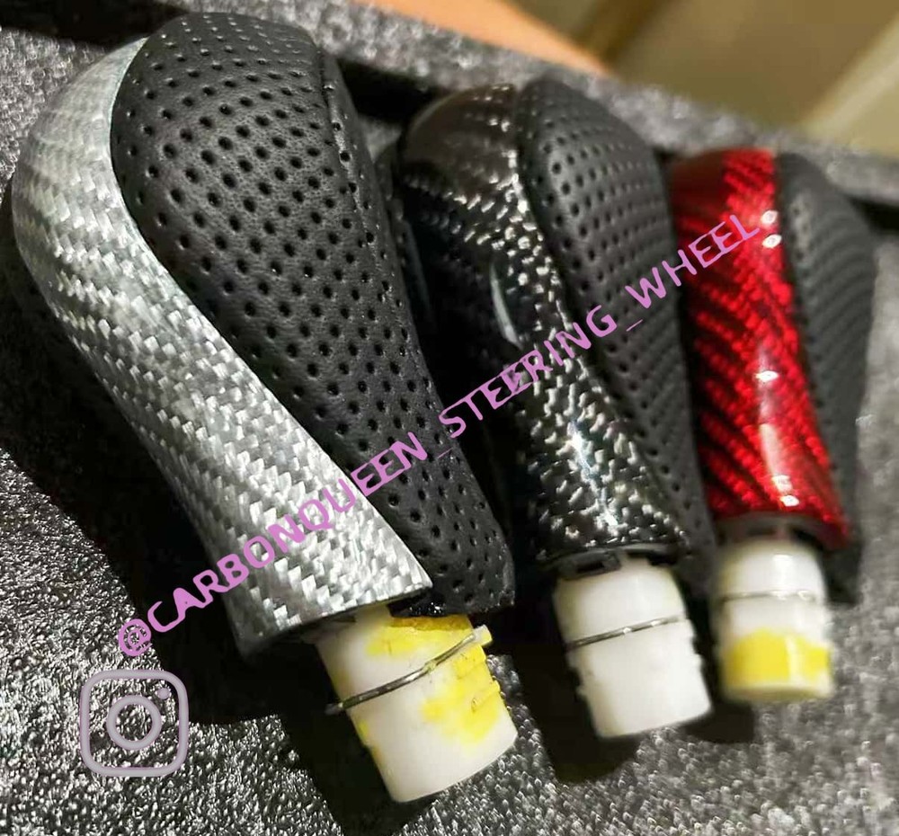 REAL Carbon Fiber Automatic Gear Shift Knob For INFINITI Q50 2014-17 YEARS