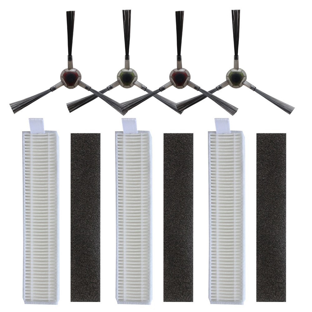 Boost Vacuum Efficiency with Filters & Side Brushes Kit