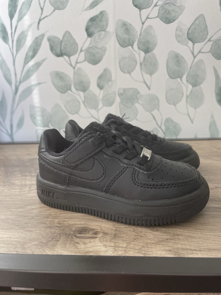 Black Nike Air Force 1 Youth Size 8c