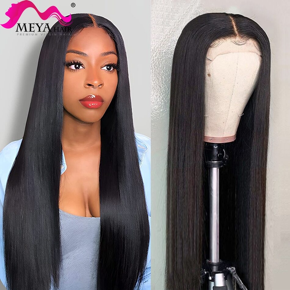 5x5 HD Lace Closure Wig Glueless Straight Human Hair