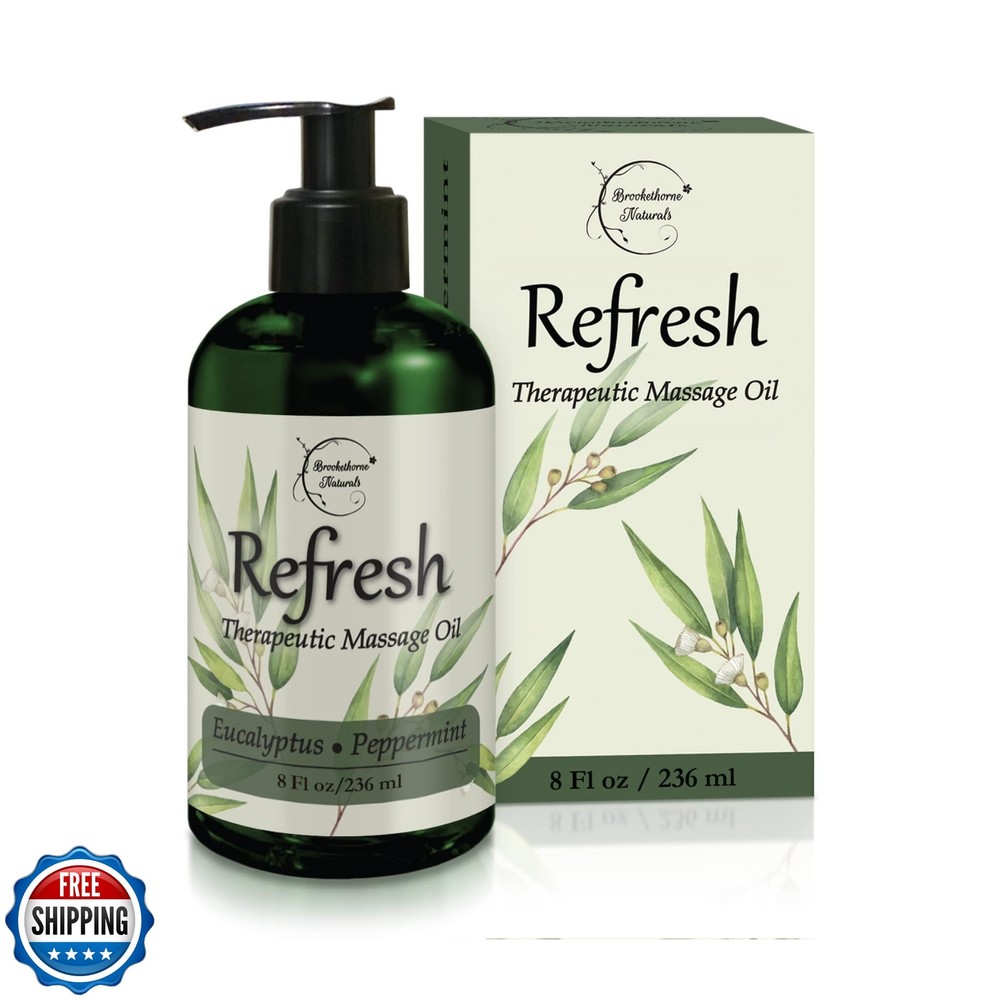 Eucalyptus Peppermint Massage Oil for Relaxation and Therapy