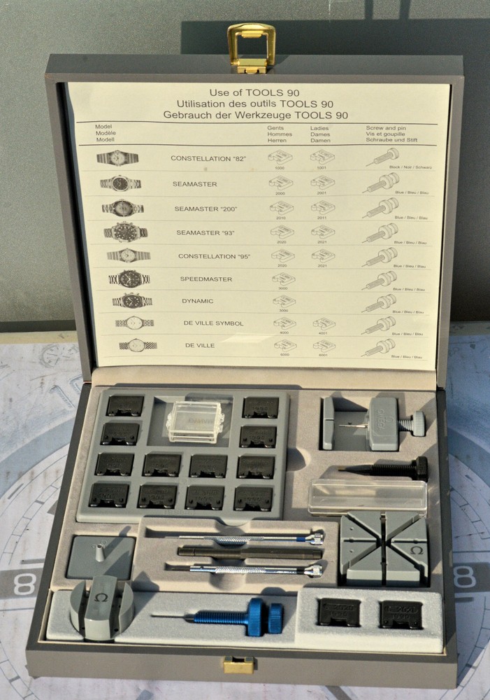 Untraceable Omega Tools 90 Kit Case for Vintage Bracelets New