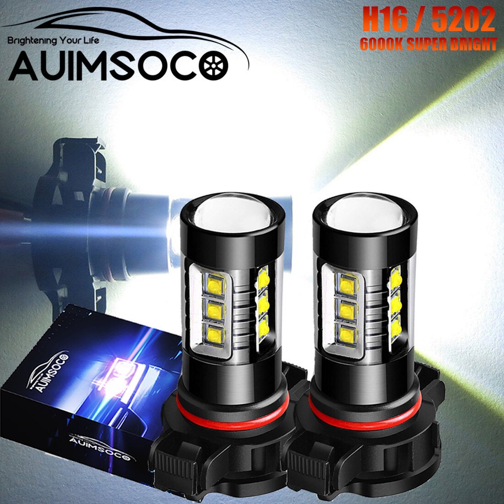 H16 5202 Fog Lights Driving Bulb LED Right&Left Side Car Accessories Replacement
