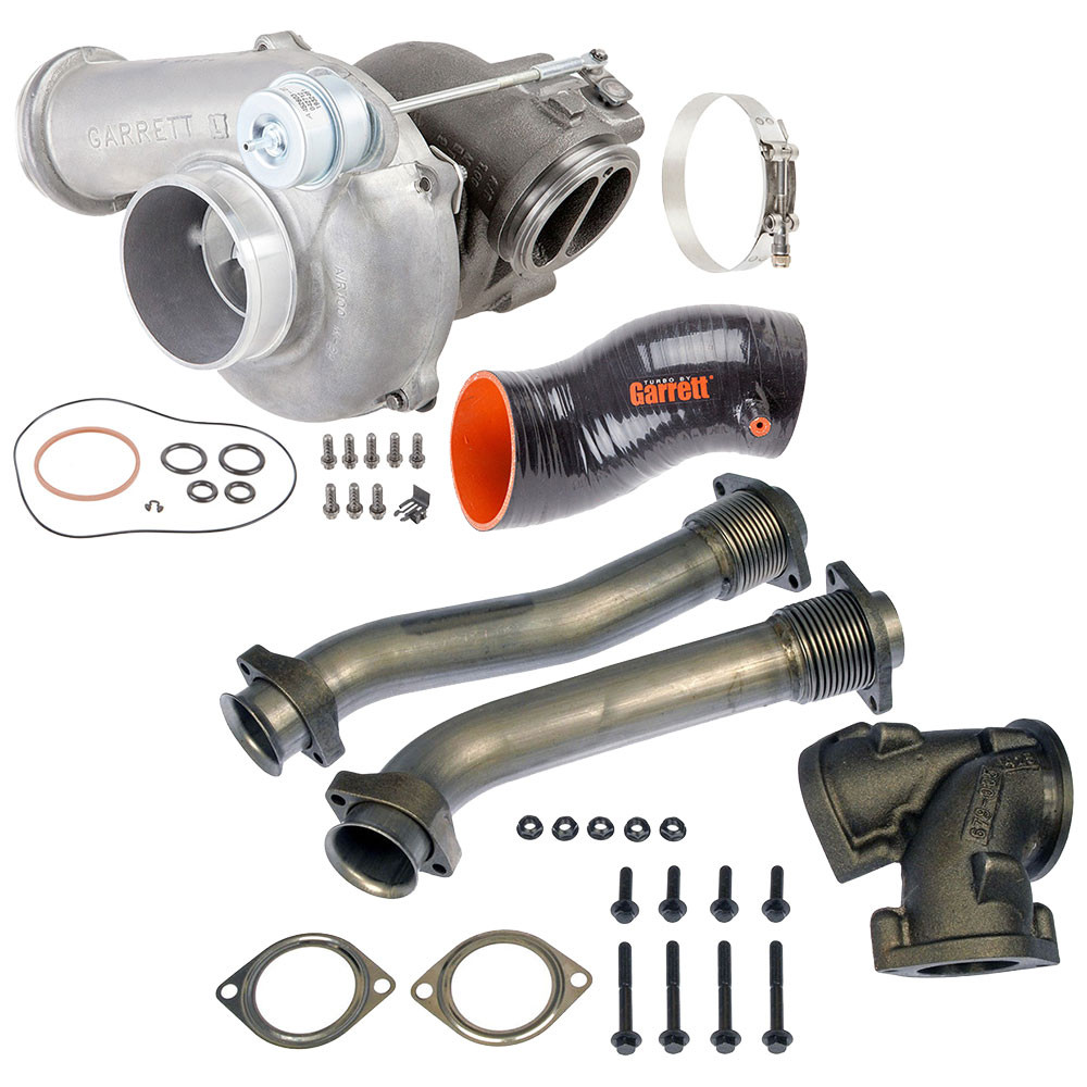 Ford F250 F350 Excursion 7.3L Garrett PowerMax Turbo with Charge Pipe Kit DAC