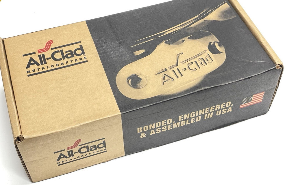 All Clad D3 Tri-Ply 3-Quart Stainless Steel Sauce Pan with Lid 4203 New