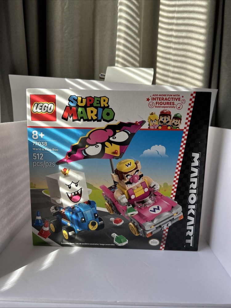 LEGO Super Mario: Mario Kart – Wario & King Boo Building Toy 72038