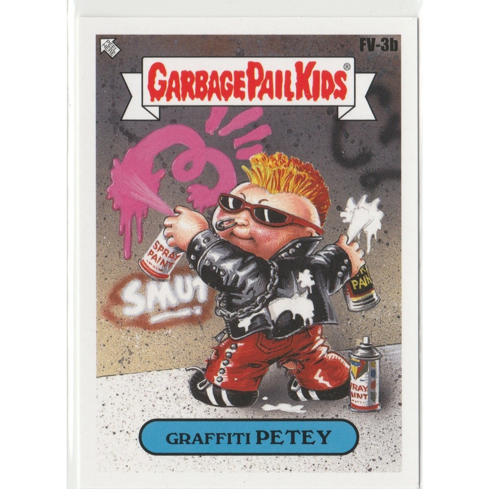 Graffiti Petey FV-3b Garbage Pail Kids GPK 35th Anniversary Fan Favorites 2020 Card